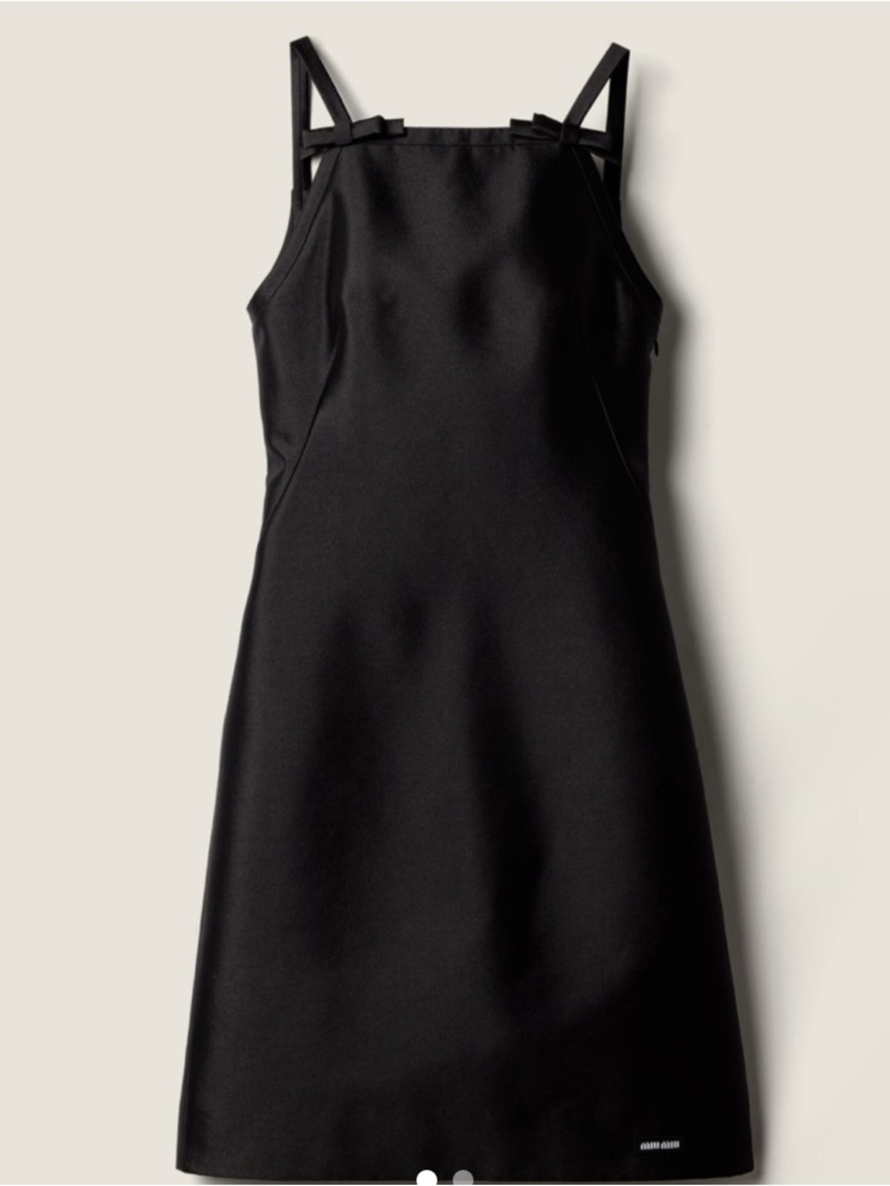 Miu Miu Silk & Wool Dress Size 36/Small